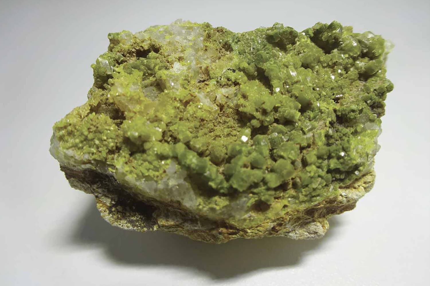 Pyromorphite, (Chenelette, Rhône, France)
