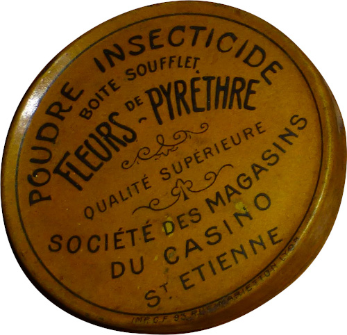 Insecticide destinés aux poilus, 1914-1918 – Coll. Eddy Oziol