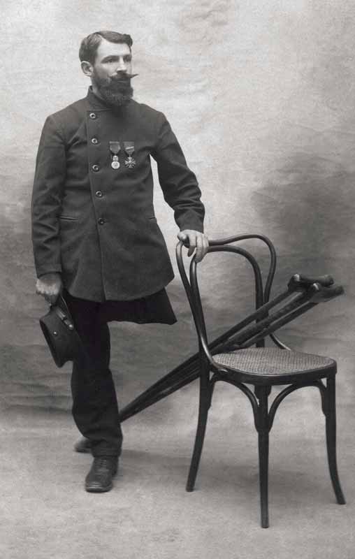 Amputé de la jambe, 1916 – Coll. Eddy Oziol